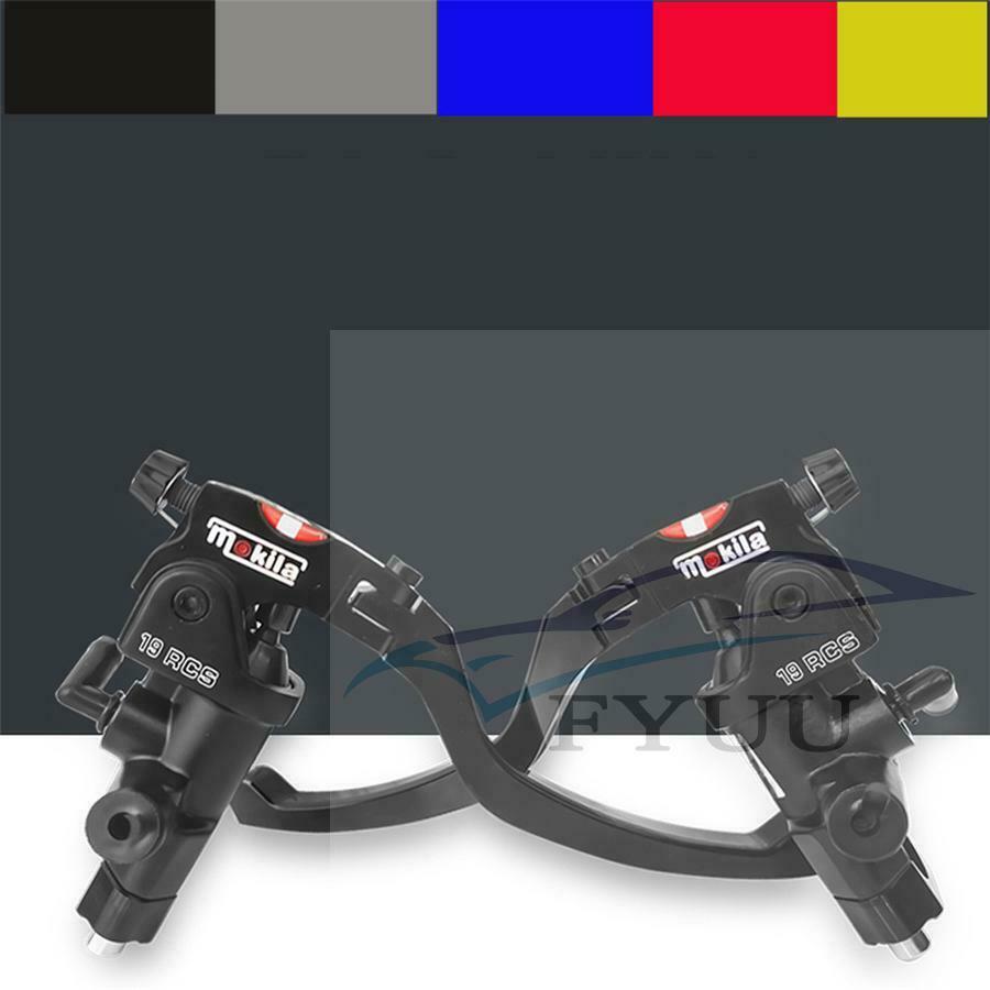 7/8''Motorcycle 19Rcs Brake Master Cylinder cable clutch radial brake pump LEFT