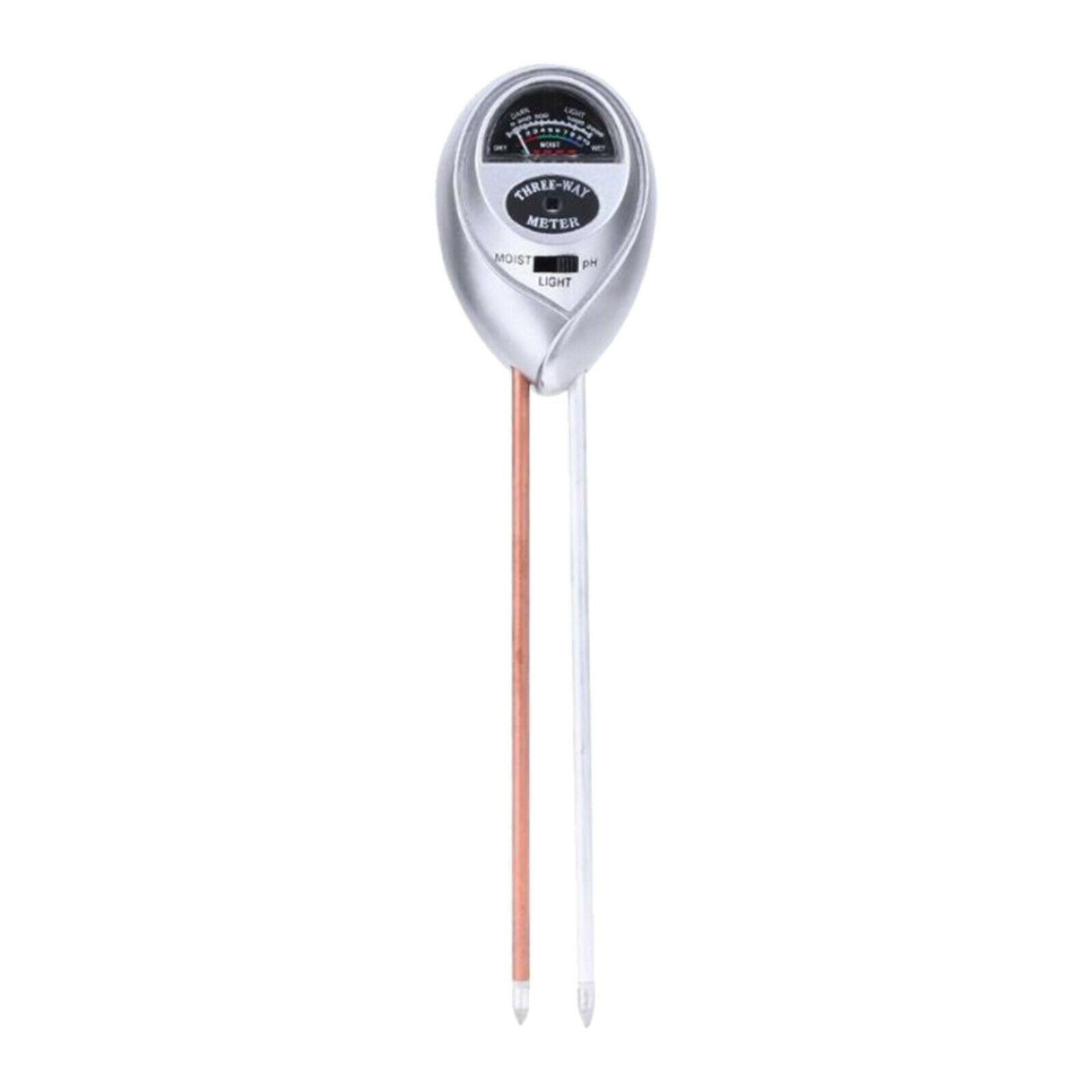 Soil Tester  Plant Moisture Meter Light and PH Tester for Home Garden