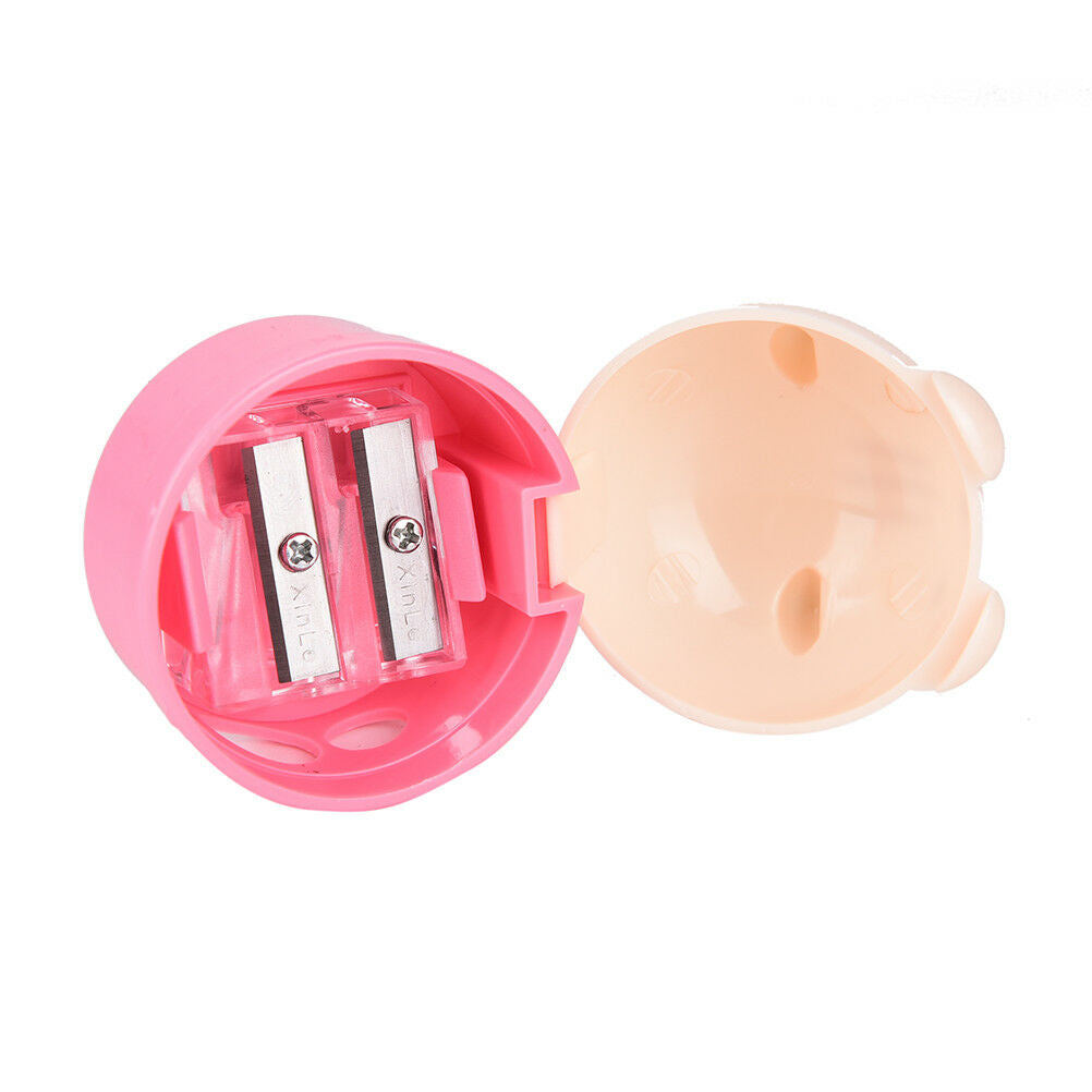 Cute Cat Plastic Pencil Sharpener For Kids Student School Office Home S WF