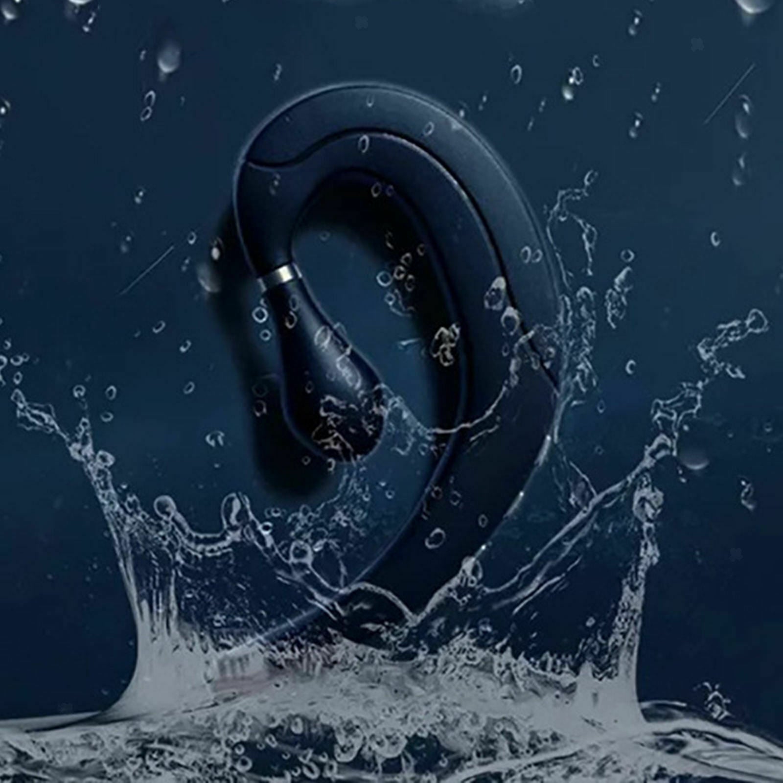 Bluetooth 5.0 Single Bone Conduction Earpiece with Mic 7 Hrs Playtime Earphone