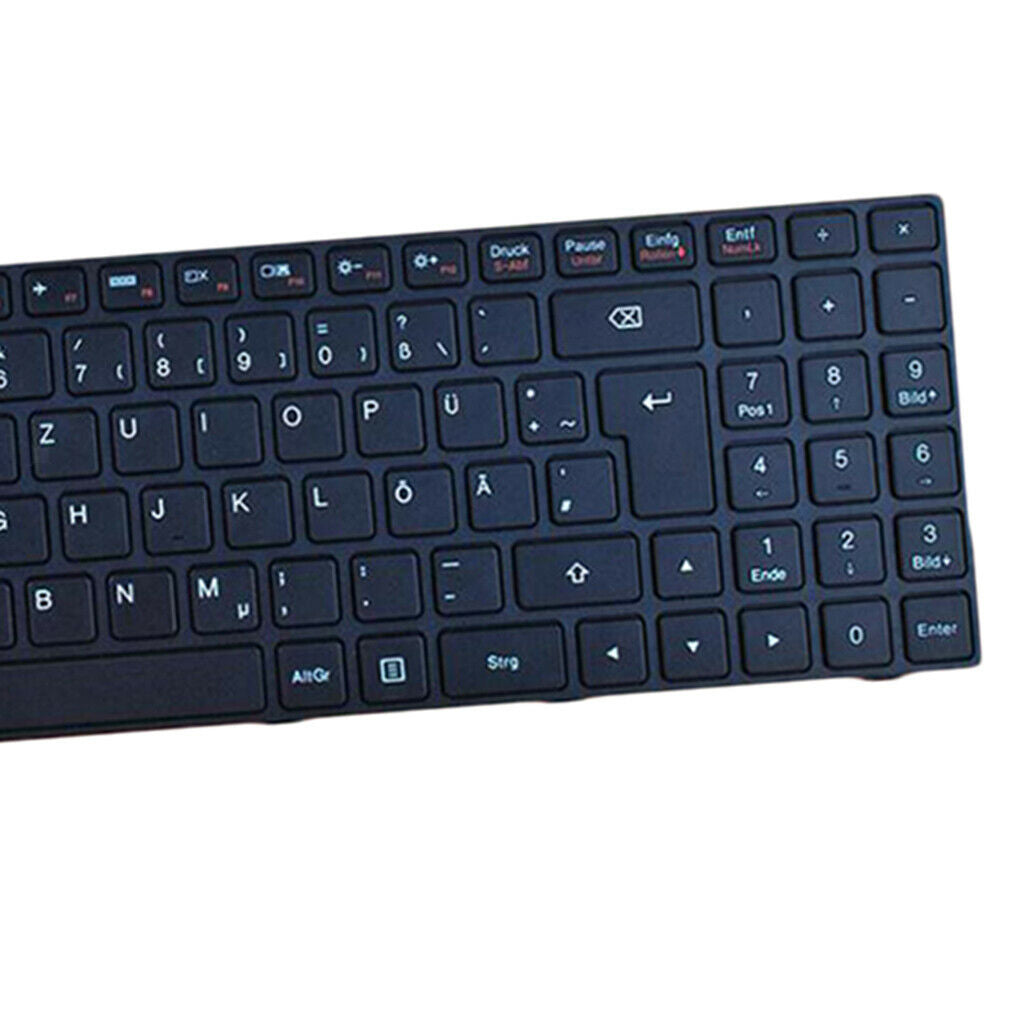 Black Plastic German Short Line Keyobard for Lenovo Ideapad b50-10 80qr