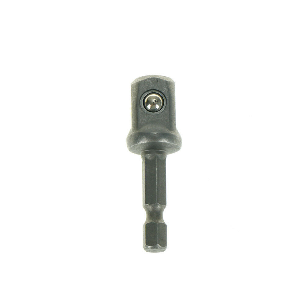 1Socket Adapter Drill BIts Set Hex Shank 1/4" 3/8" 1/2" 3Pcs Impact DriverToo Tt