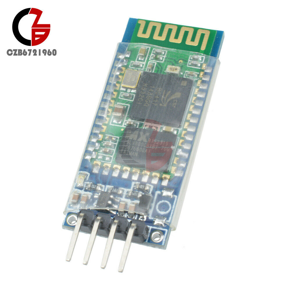 1PC HC-06 RS232 Wireless Serial 4 Pin Bluetooth RF Transceiver Module Backplane