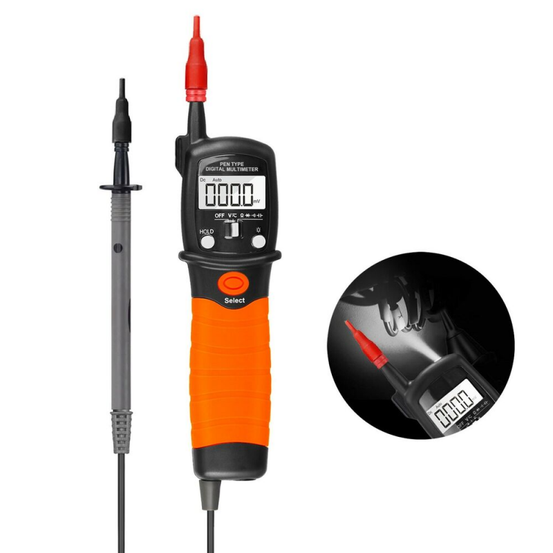 Ap-38B Pen Type Digital Multimeter Continuity Dc Voltage Tester Ohm Resistance