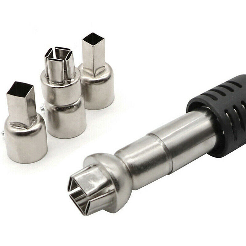 12pcs Hot Air Gun Nozzle Set For 850 Series 852D HOT AIR GUN BGA Rework StatBDA