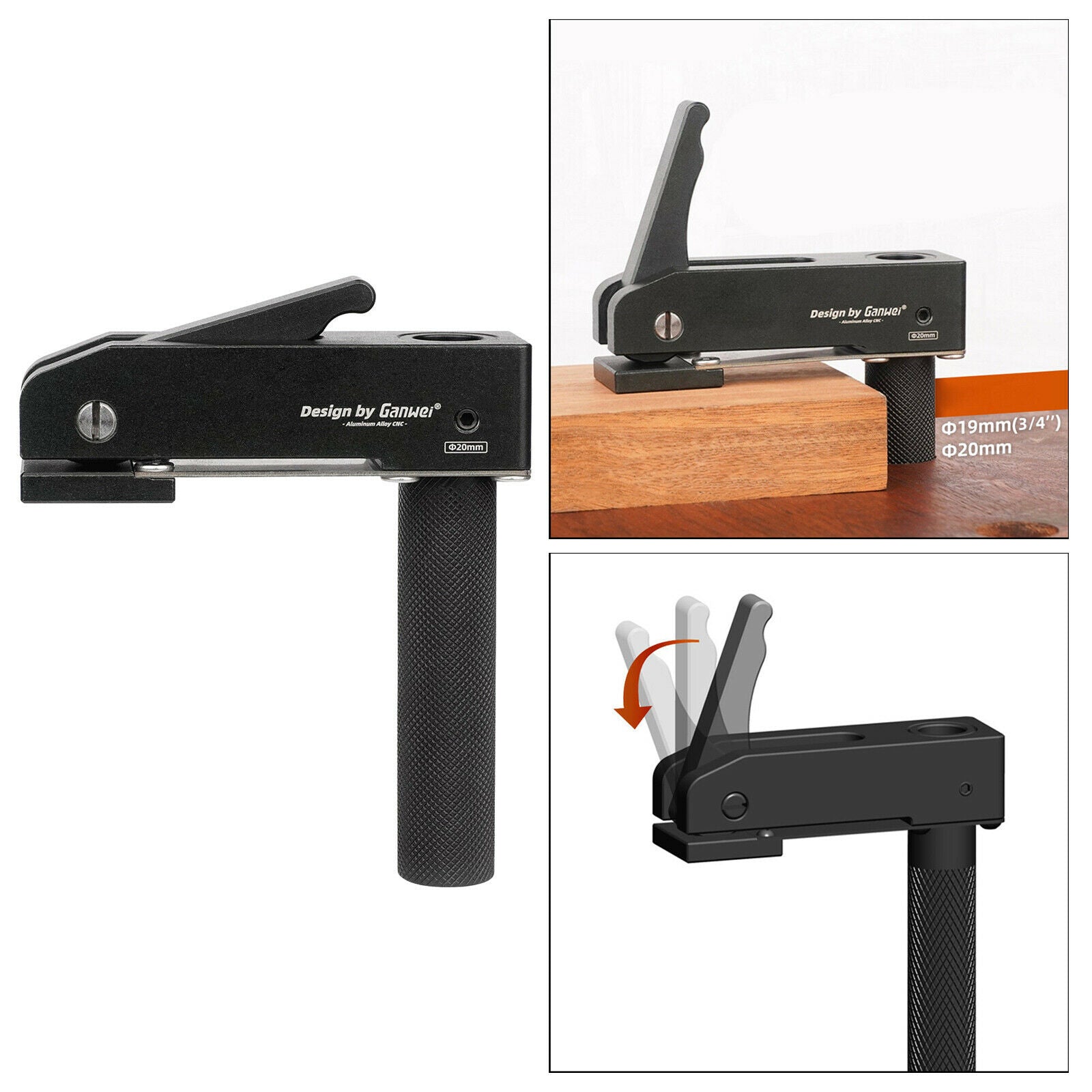 Woodworking Desktop Press Three Adjustable Gear Manual Non-slip DIY Home