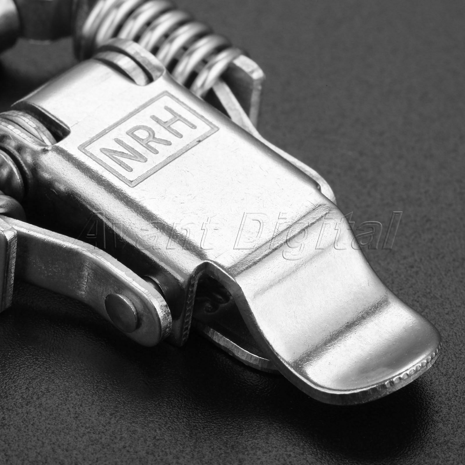 Cabinet Toggle Switch Latch Hasp Case Locking Box Chest Spring Loaded Lock Catch