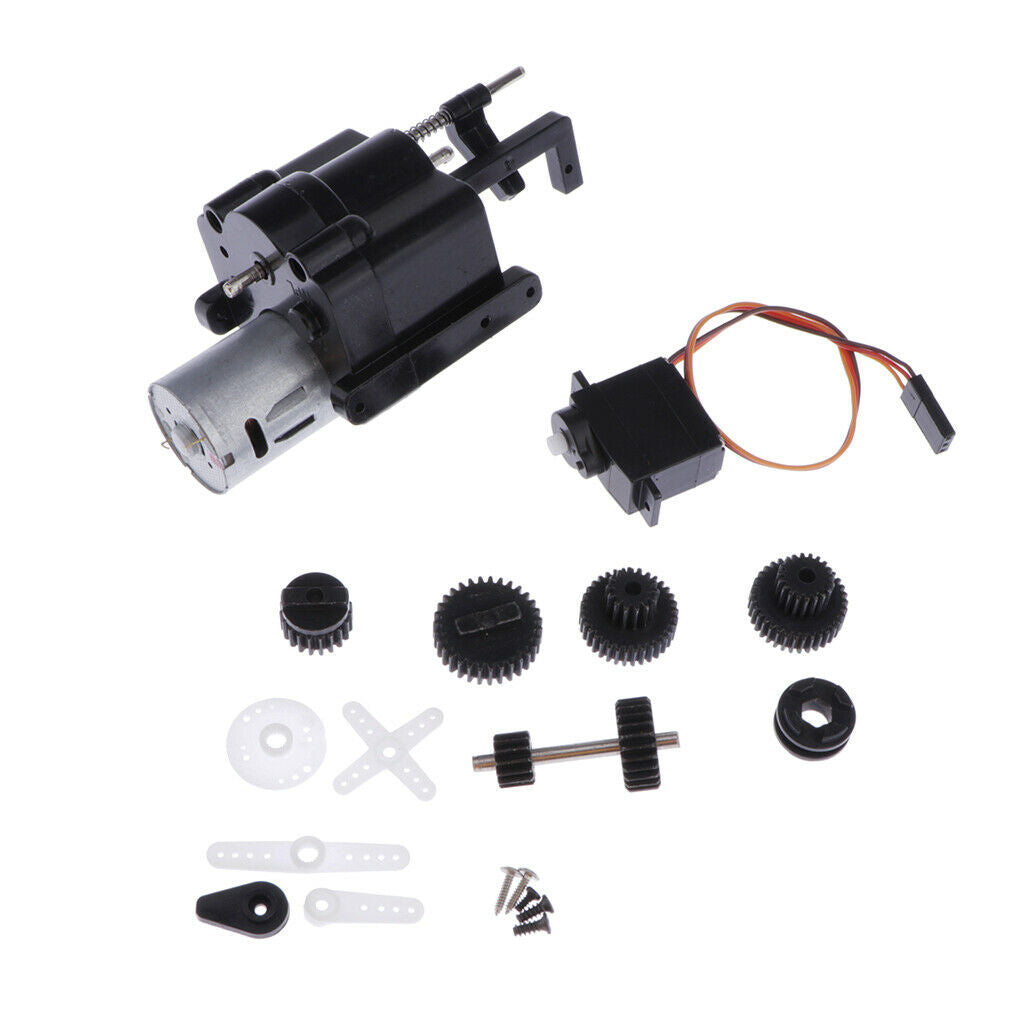RC Speed Changing Gear  Metal Gear RC Car Upgrade Parts White Accs