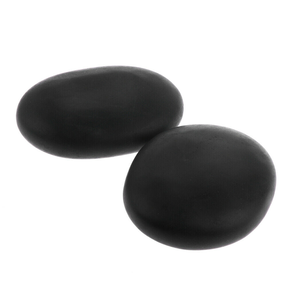 4pcs/ lot Large Hot Spa Rock Basalt Stones Massage   Natural Stone 10x8cm