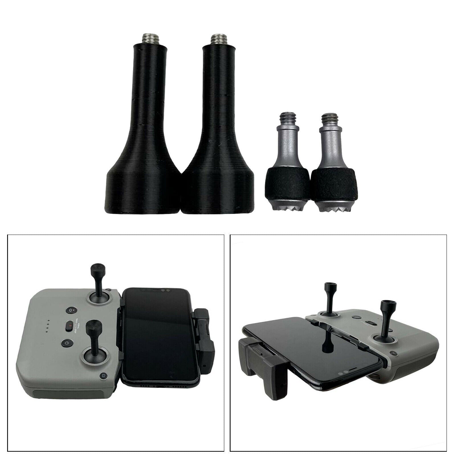 2x Remote Controller Joysticks Lengthen Thumb Rocker Increase Accessories for