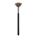Professional Small Face Powder Foundation Blush Fan Brush Make Up Tools