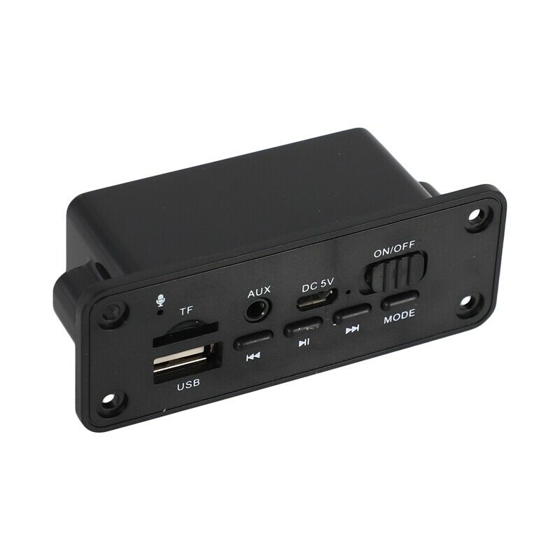 Hands-Free MP3 Player Decoder Board 2 x 3W Amplifier DC 5V MP3 WMA Wireless BlK6
