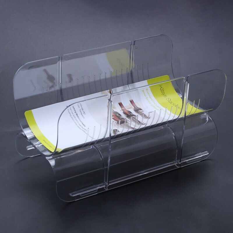 Plastic Wine Rack Storage Bottle Wine Rack Kitchen Storage Save Space PortableQ9