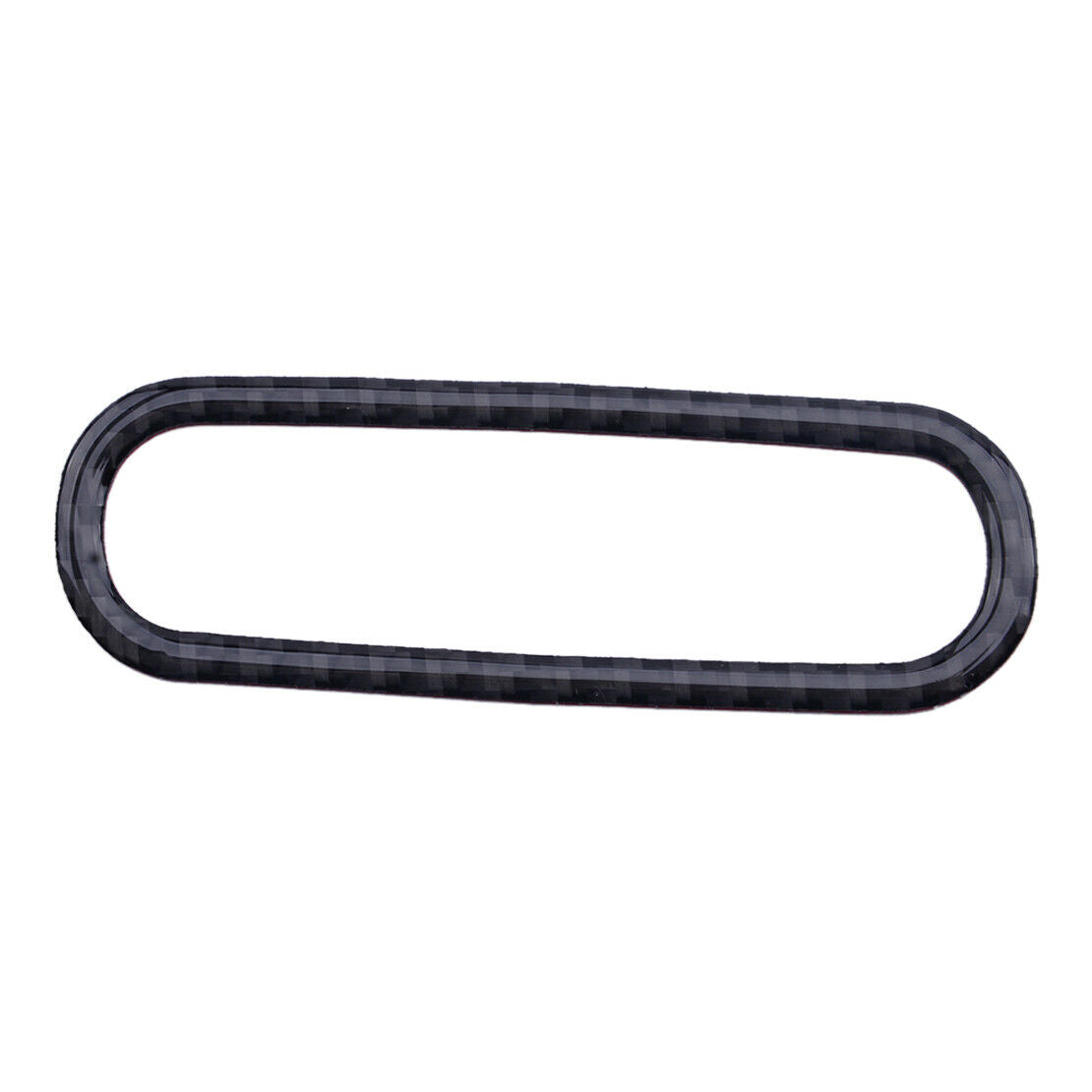 2 Carbon Fiber Black Door Air Vent Cover Trim Frame Fit For Ford Mustang 2009-13