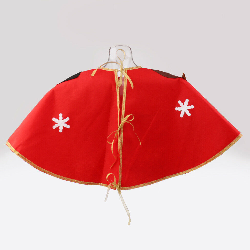 Christmas Tree Skirt Santa Snowman Reindeer Xmas Carpet Apron Party Decor