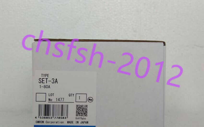 1 pcs New IN Box Omron SET-3A Motor Relay