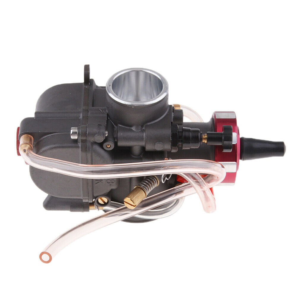 PWK28 28mm Flat Slide Carburetor Kit for 2 stroke 47CC/49CC Scooter Mini ATV