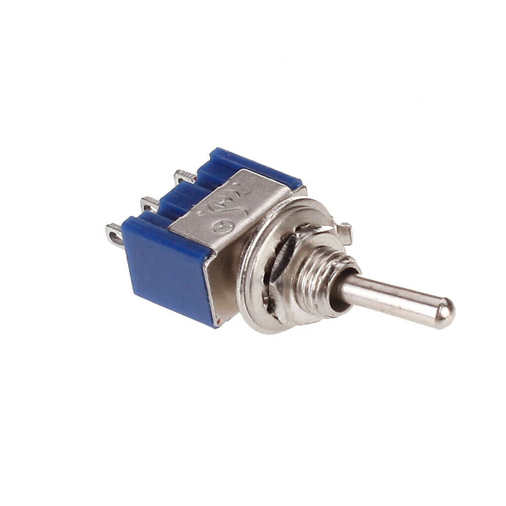 2-way 3-pole On/On Toggle Mini Switch For Musical Instrument Wiring Harness