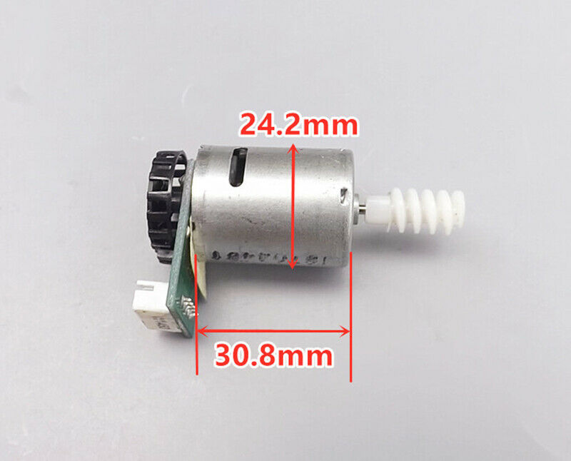 1pcs DC 6V 370 motor worm gear output shaft motor with encoder band Code wheel
