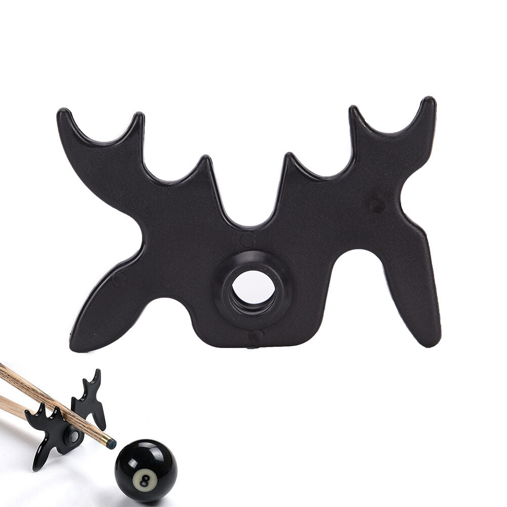 Billiards Cue Rack Bridge Head Cross Antlers Rod Stick Frame Pole Holder .l8