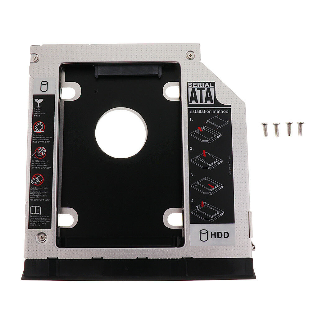 2ND Hard Drive Caddy for Dell E6420 E6520 E6320 E6430 with Ejector Cover