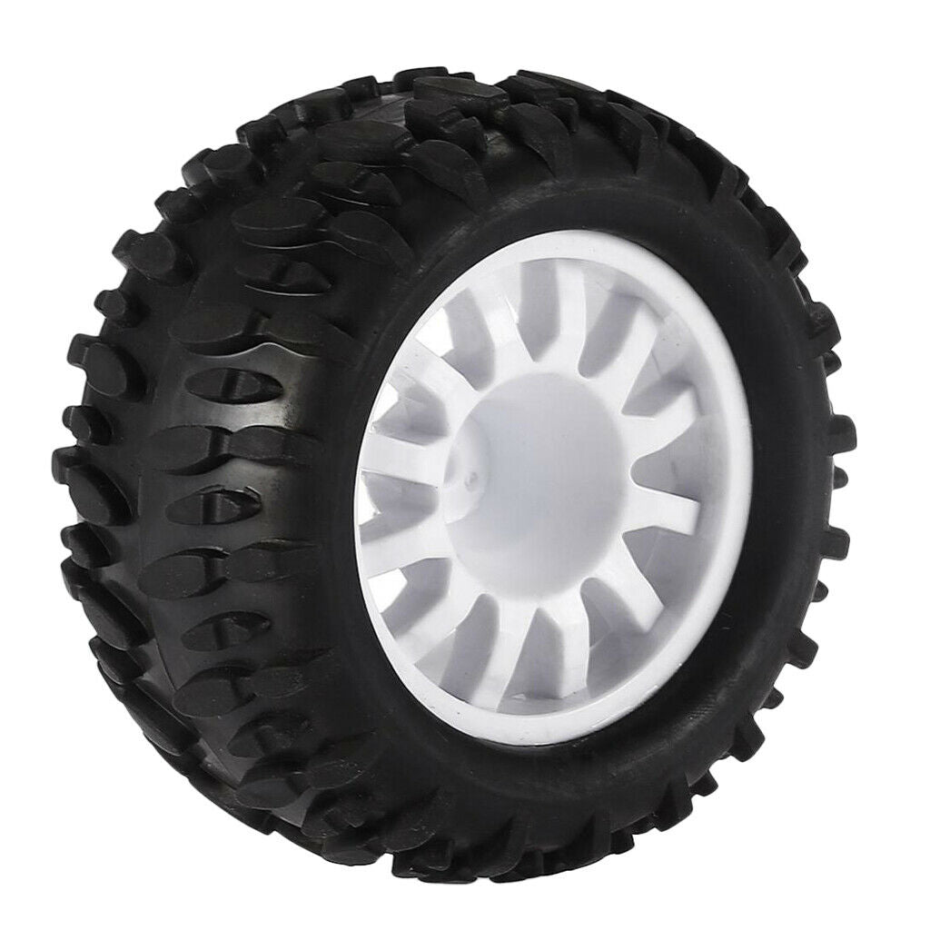 1/16 RC Car Truck Wheel Tyres Tire 4Pcs for HSP HPI ZD Racing Monster Trucks