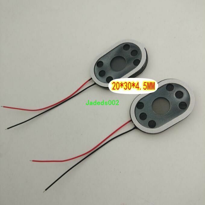 2pcs 20*30mm 8Ω 1.5W Oval speaker Loudspeaker Audio Parts