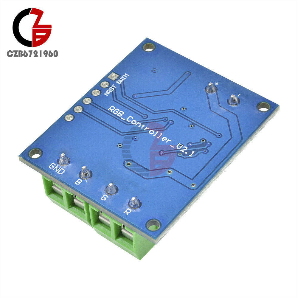 RGB LED Strip Driver Module 3.3-5V Three Way MOSFET Shield for Arduino STM32 AVR