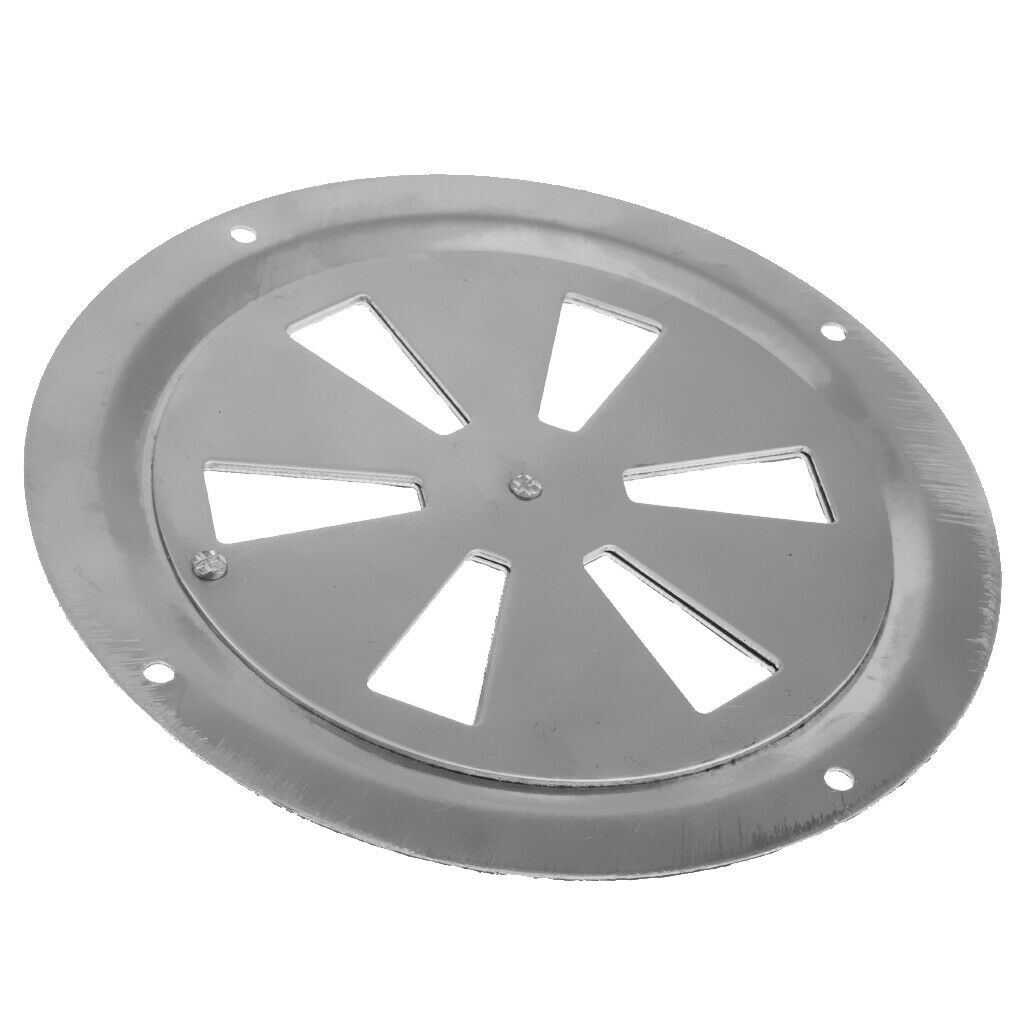 5" Stainless Steel Boat Marine RV Round Butterfly Ventilator Vent Cover