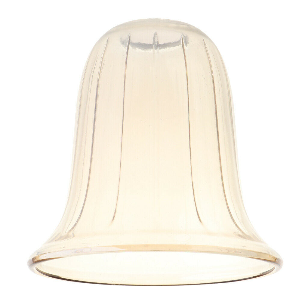 E14 Replacement Ceiling Chandelier Frosted and Clear Glass Lamp Shade Type 5