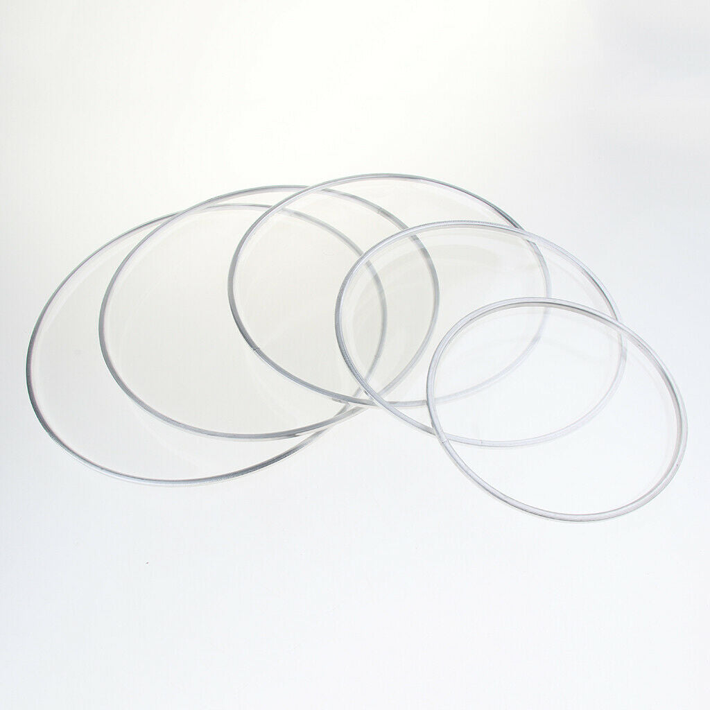 1 Piece Tom Drum Head Silent Mute Drum Skin for Drum Set Kit Parts 8inch