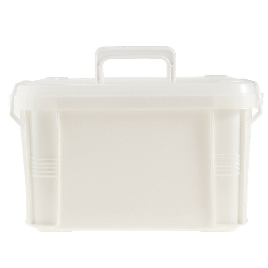 Plastic Storage Box Container with Lid Handle