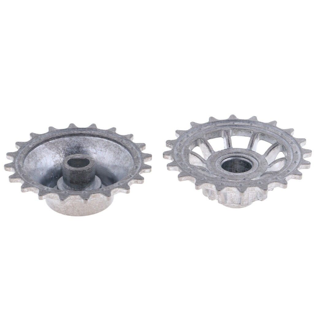 4 Pieces 5.5cm Driving Wheel for 1/16 RC German Tiger/Panther Tank Accessory