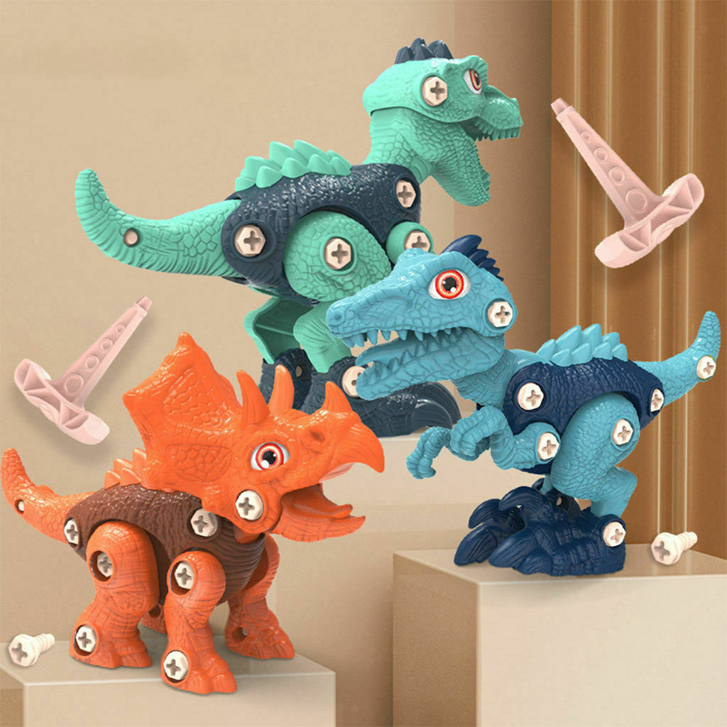 Take Apart Dinosaur Assembling Toys w/ Screwdriver DIY Animal Construction