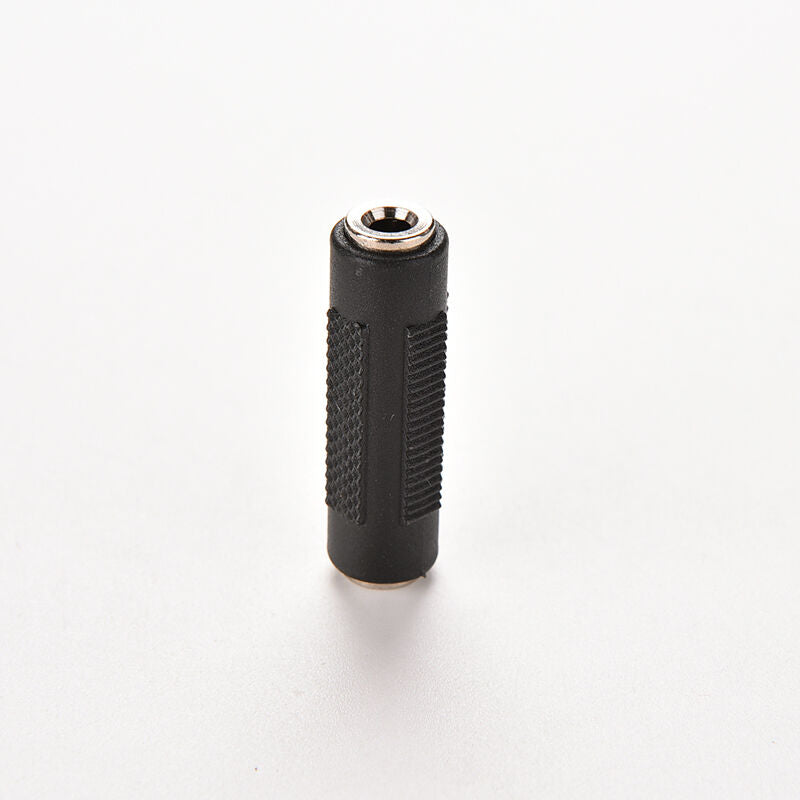 3.5mm Female to 3.5mm Female Jack Coupler Headphone Extender Audio Adapte.l8