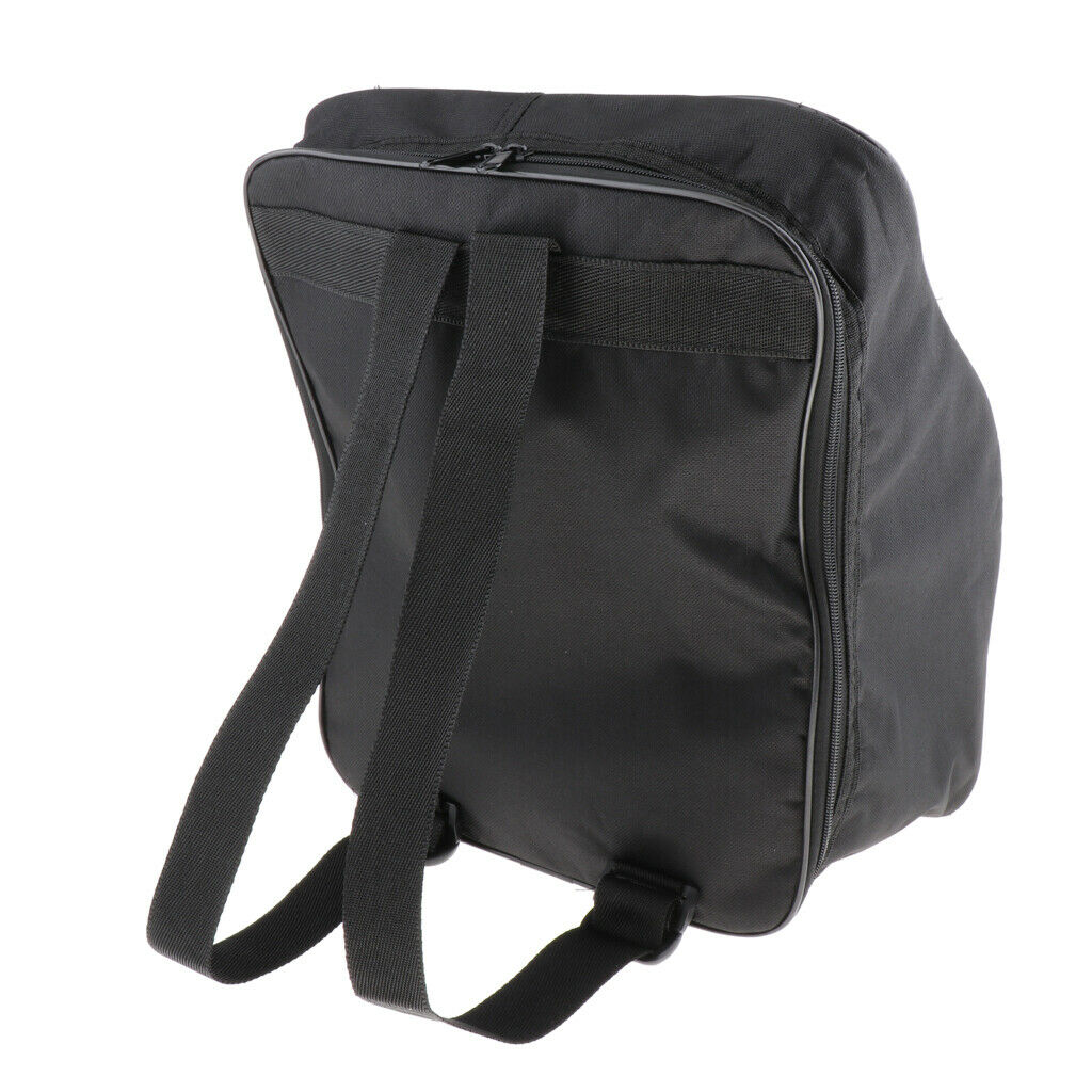 Padded Shoulder Strap Black Accordion Case Carrying Bag for Kids Music