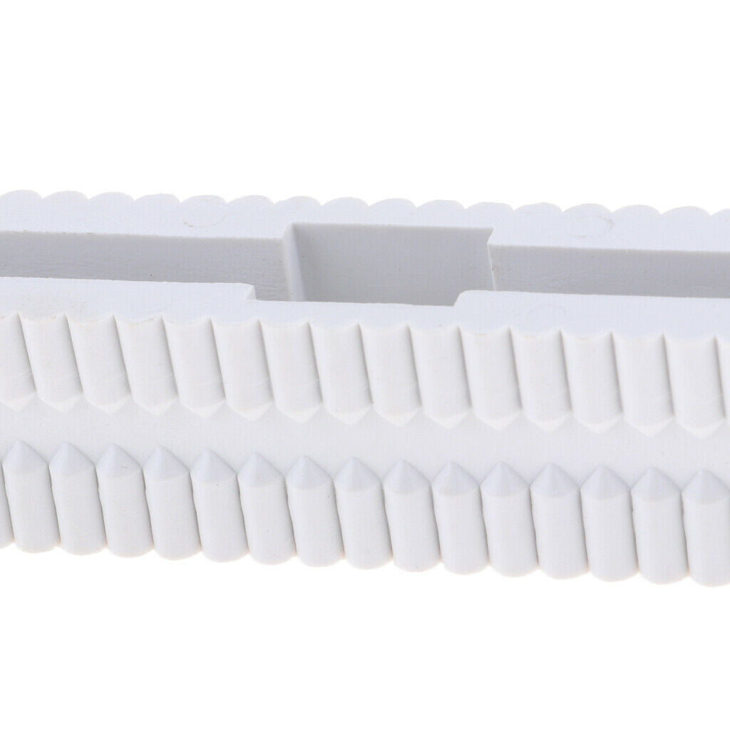 2X 10.5 Inch Surfing Standard Center Fin Box For Longboard Surfboard White