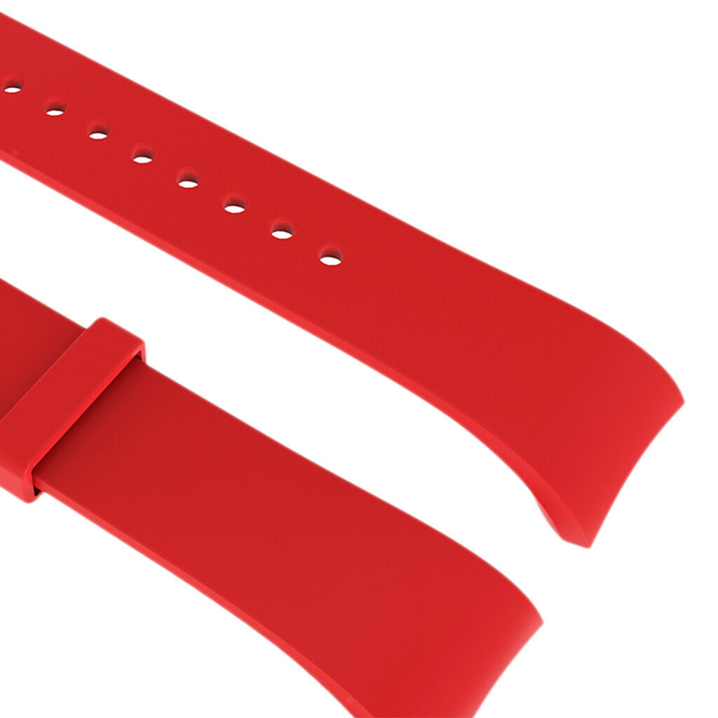 Silicone Wrist Strap Watch Band Belt with Clasp for   Gear Fit2 Red