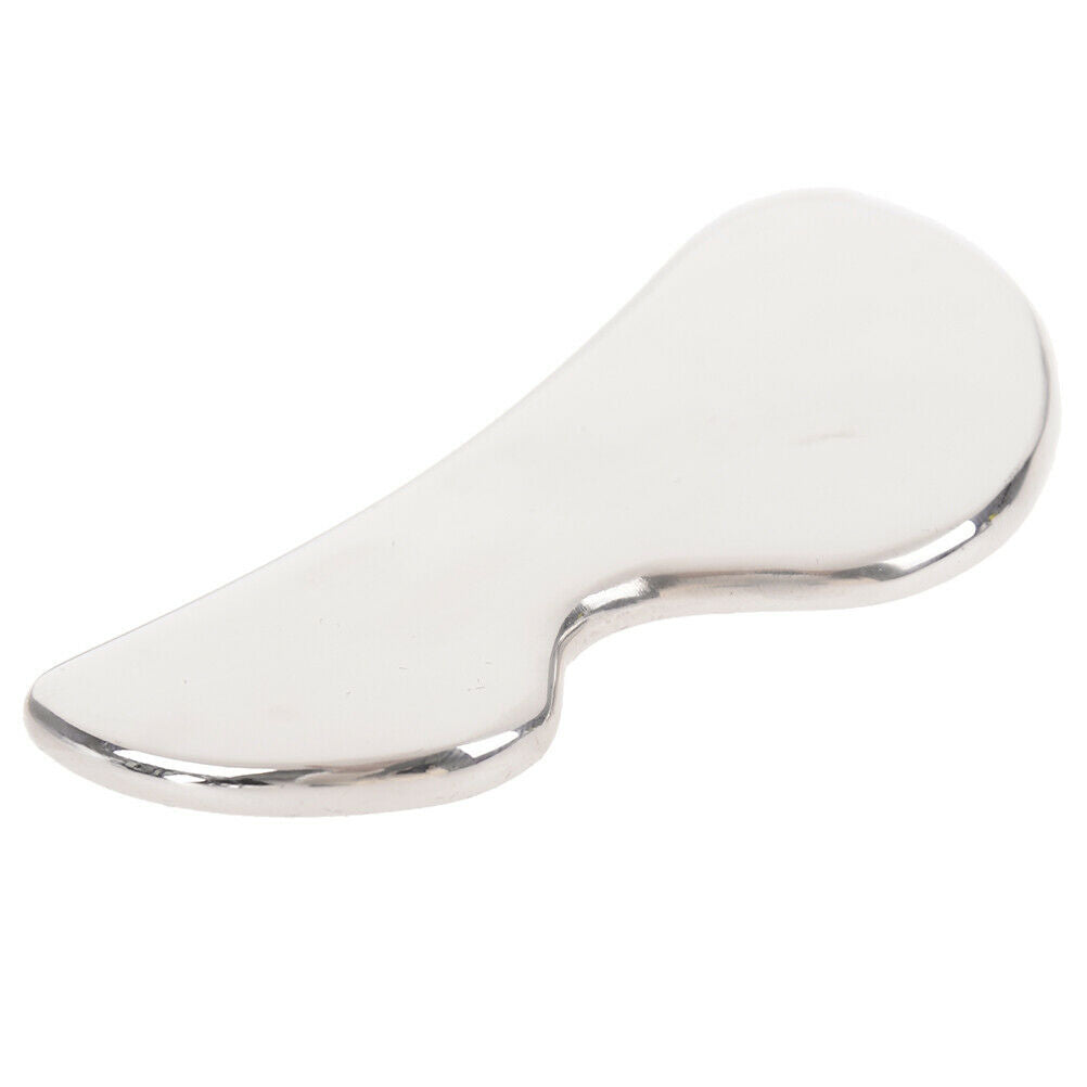 Medical grade 304 SPA body stainless steel gua sha board scraping massager BR