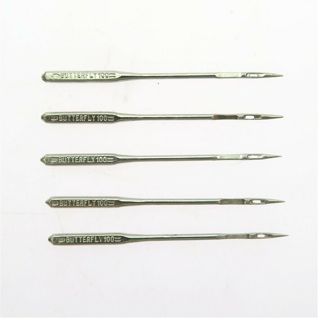 50 pieces 5 sizes sewing machine needle home threading needle size