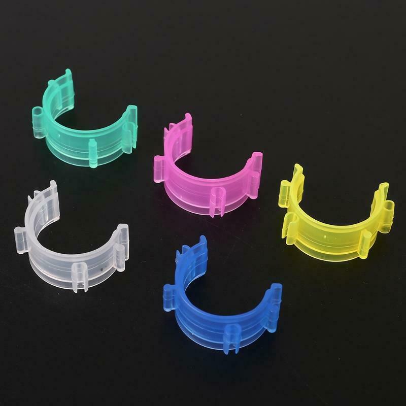 40pcs Colorful Sewing Thread Holder Bobbin Clips Small Clamp Tool for Embroidery