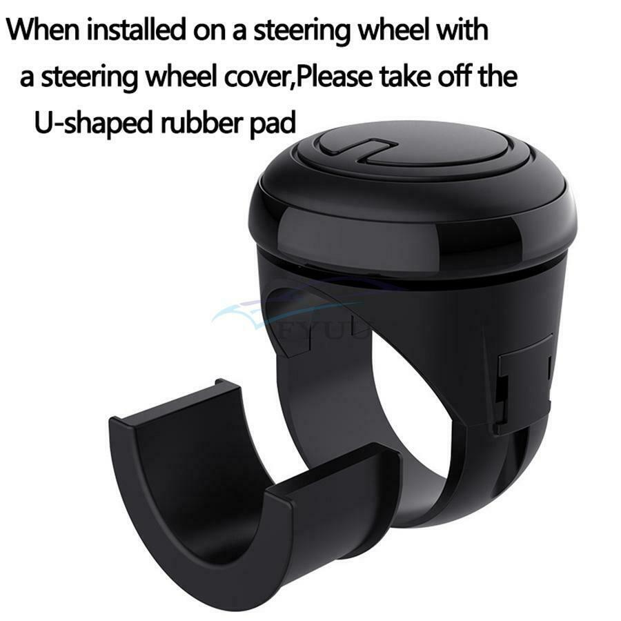 50x22x63mm Anti-slip Steering Wheel Handle Booster Ball For Sedans Trucks SUVs