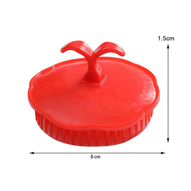 Plastic Shampoo Scalp Shower Washing Hair Brushes Head Massage Com.l8