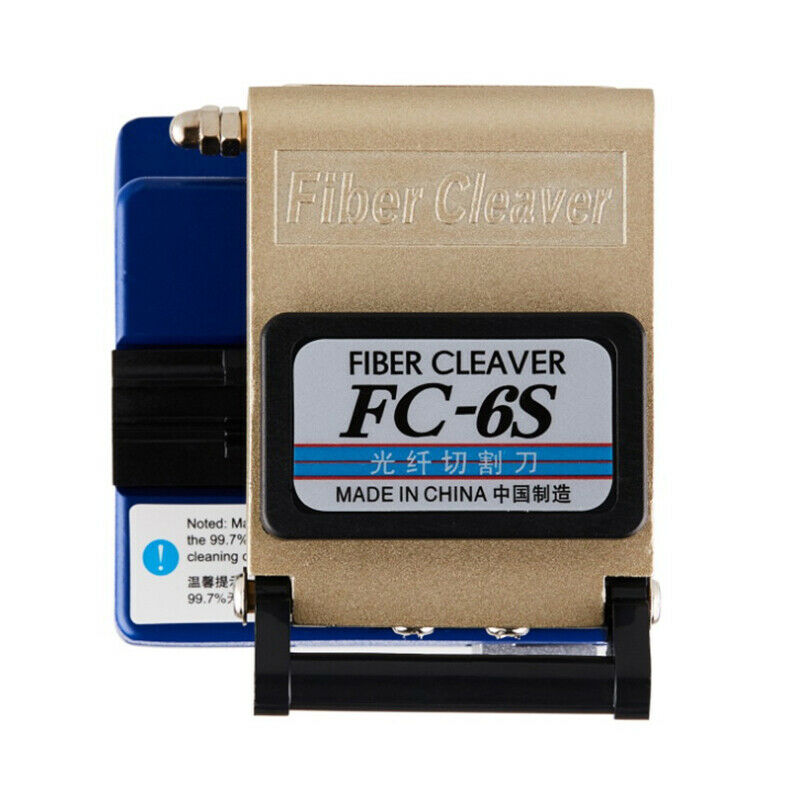 9 In 1 Fiber Optic FTTH Tool Kit with FC-6S Fiber Cleaver and Power Mete WF