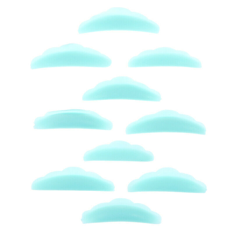 5Pairs  Eyelash Perming Pad Silicone Curler Rods Lashes Lift Shield Tool PatBDA