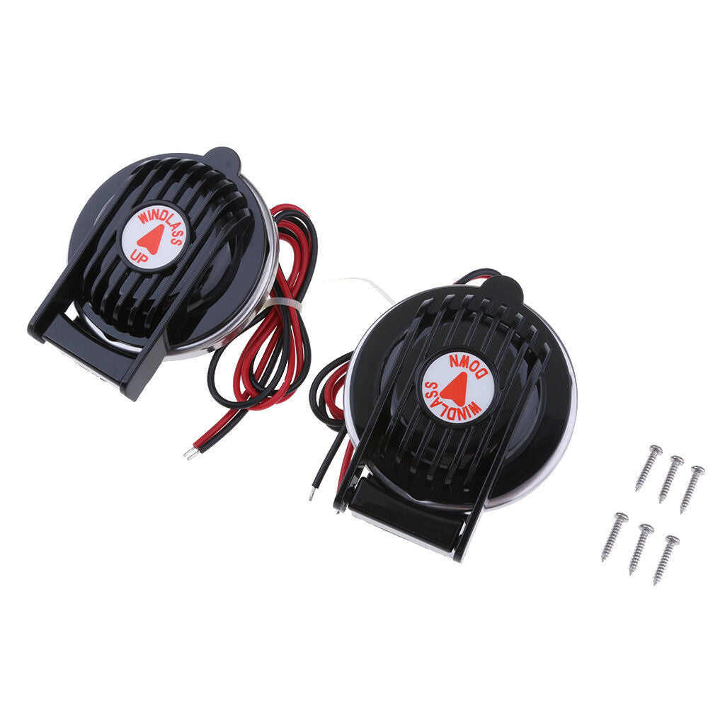 2x   Footswitch Foot Switch for Marine Boat Anchor Winch Windlass