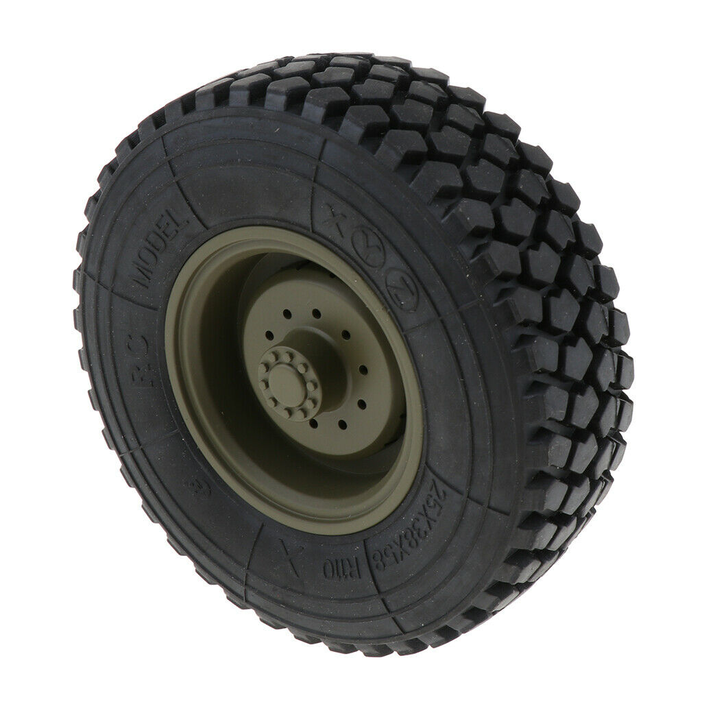 RC Car Rubber Tires 110mm For -P801 / 802 8x8 RC  Truck Spare Parts