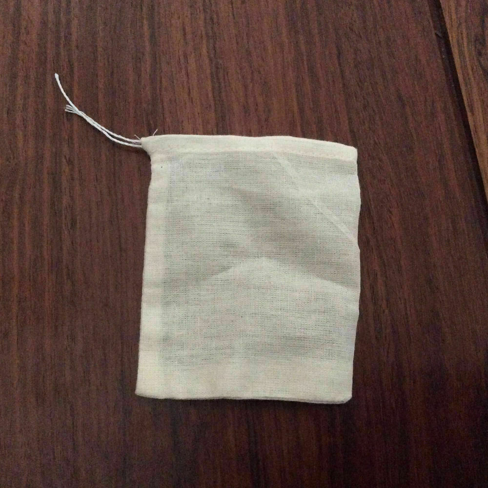 Reusable Eco Friendly Cotton Drawstring Muslin Bags (Natural Color)- SAMPLES