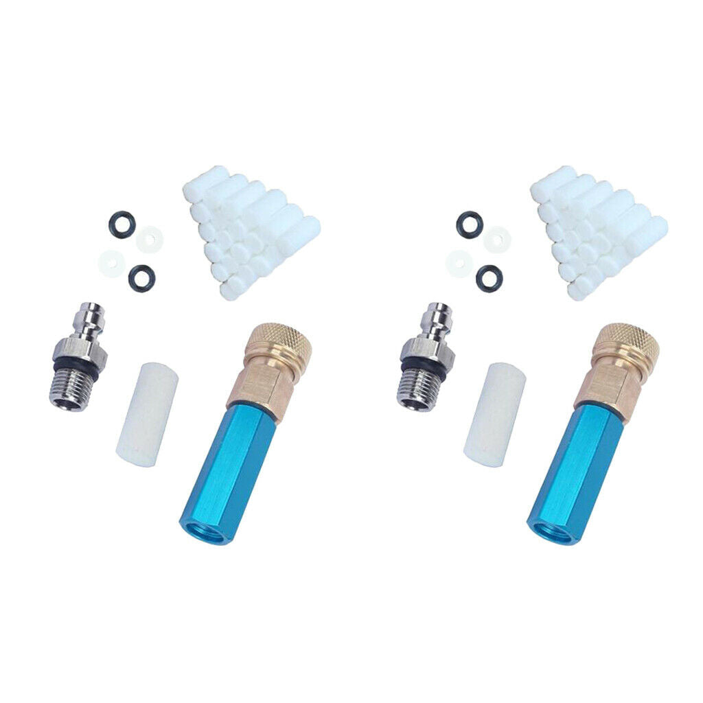 2 Pieces Oil-Water Separator Filter for 30MPa High Pressure Bicycle Air Pump