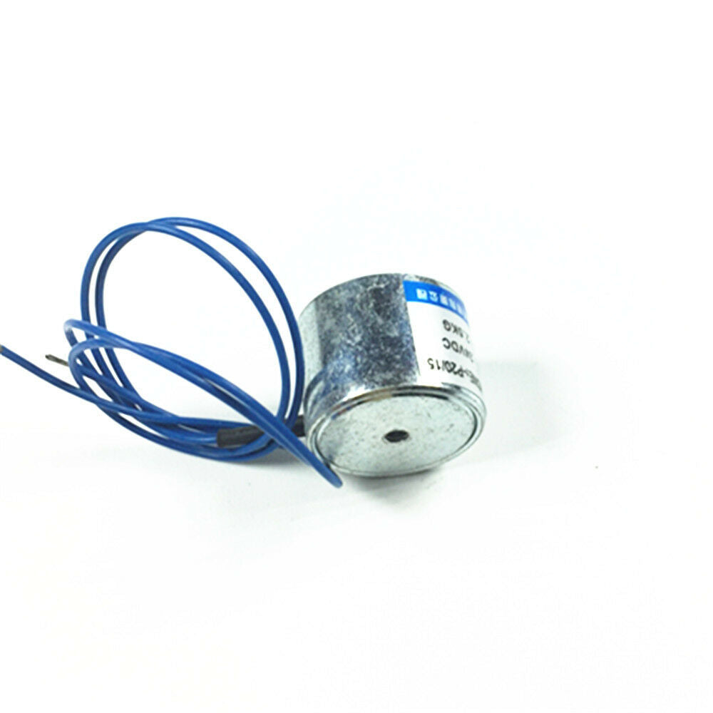 P20/15 20mm 12VDC Holding Lifting Magnet Electromagnet Lift 2.5kg Solenoid 5.5LB